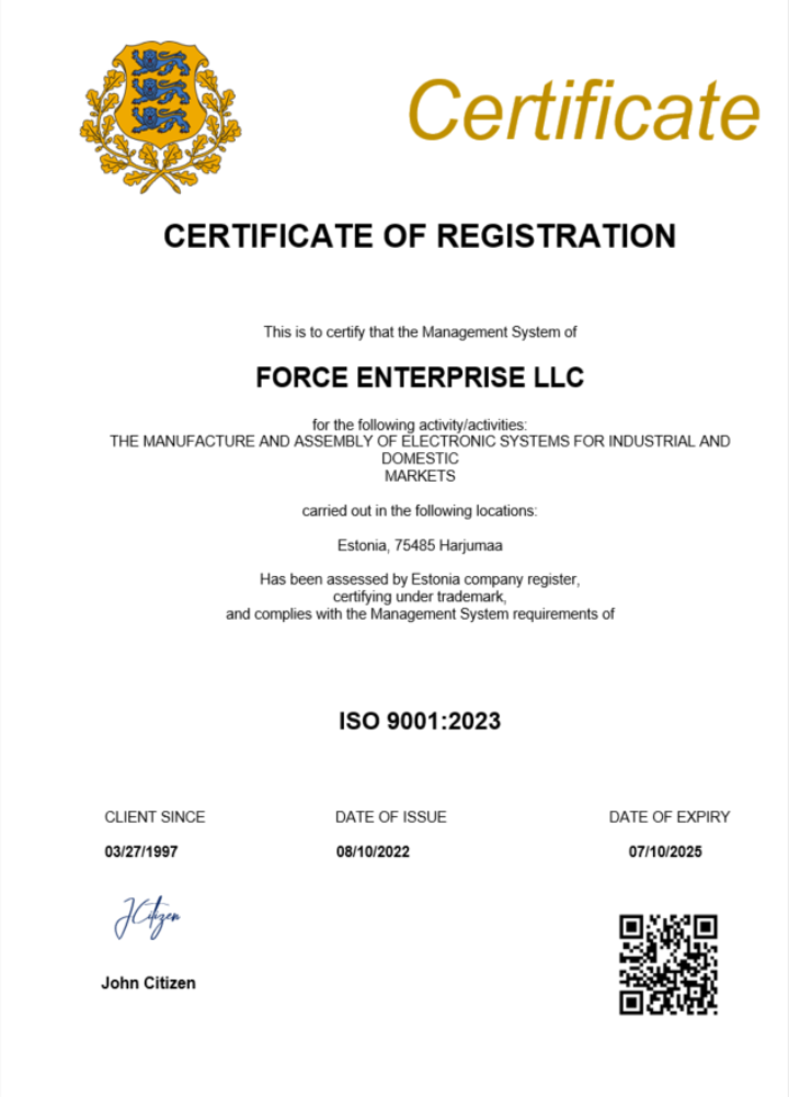 Download Estonia  certificate of registration Word and PDF template Photoshop template